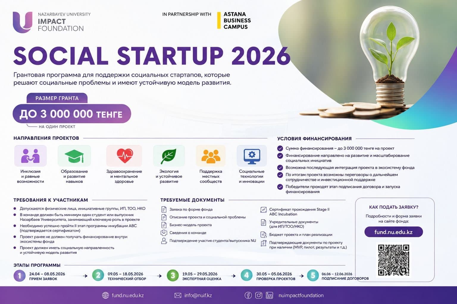 Impact Foundation Social Startup 2026